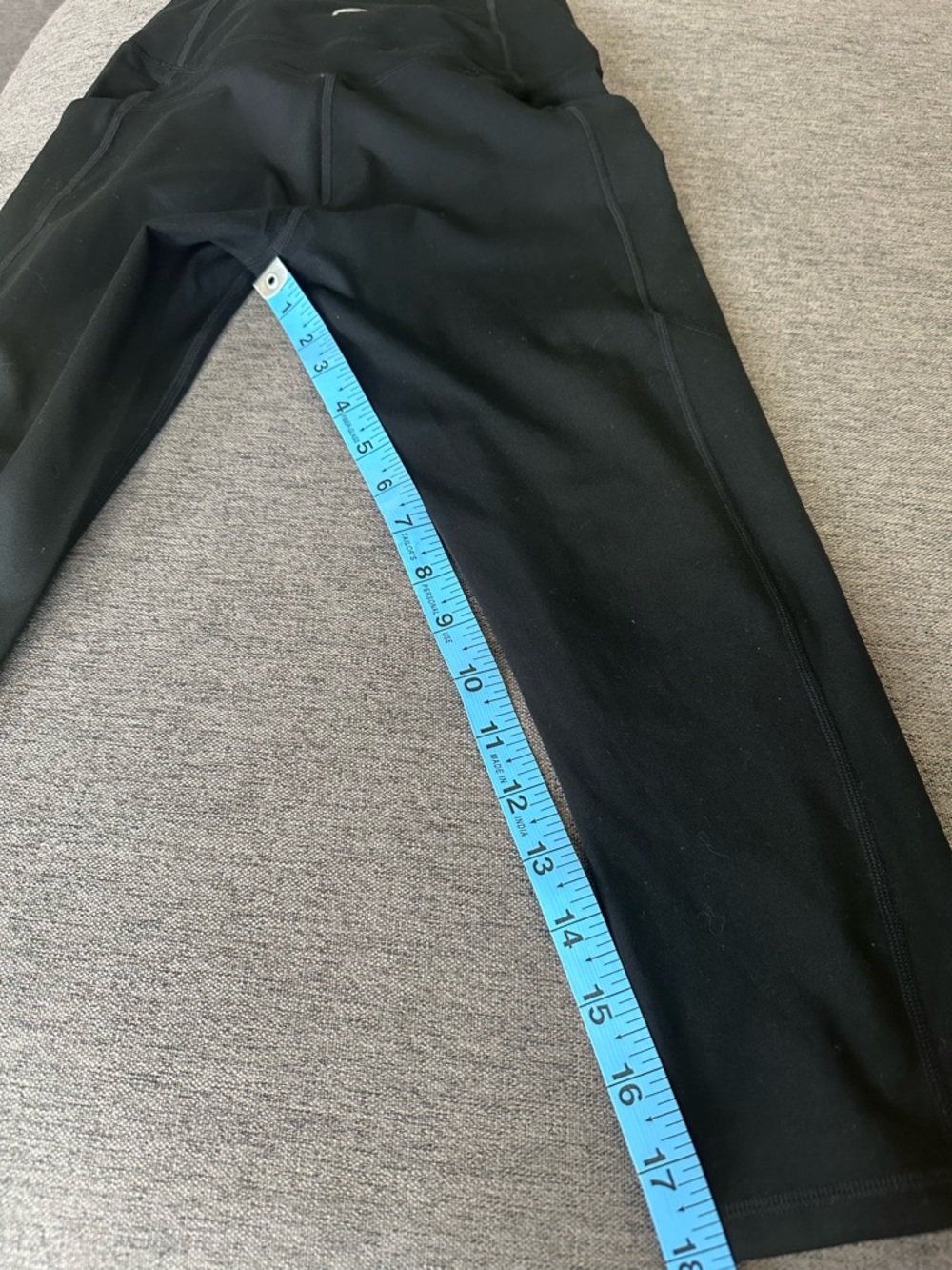 Fabletics PureLuxe Black High-Rise Performance Capri Leggings - Picture 5 of 7